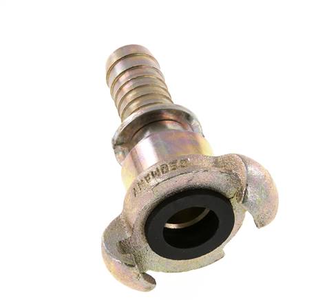 Hierro fundido DN 15 DIN 3489 Acoplamiento de garras giratorias 19 mm (3/4'') Collarín giratorio para manguera