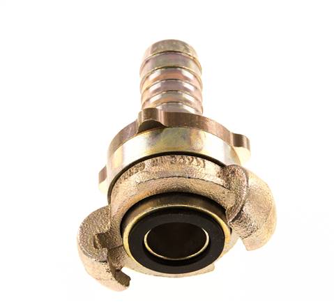 Hierro fundido DN 15 DIN 3238 Acoplamiento de garras giratorias 19 mm (3/4'') Lengüeta de manguera