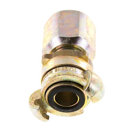 Hierro fundido DN 17 DIN 3238 Acoplamiento de garras giratorias G 1'' Hembra
