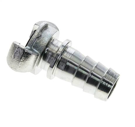 Hierro fundido DN 18,5 DIN 3489 Acoplamiento de garras giratorias Cuello de lengüeta de manguera de 25 mm (1'')