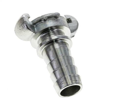 Hierro fundido DN 18,5 DIN 3489 Acoplamiento de garras giratorias Cuello de lengüeta de manguera de 25 mm (1'')