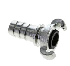 Hierro fundido DN 18,5 DIN 3489 Acoplamiento de garras giratorias Cuello de lengüeta de manguera de 25 mm (1'')