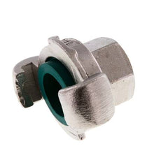 Acero inoxidable DN 19 DIN 3489 Acoplamiento de garras giratorias Rp 1/2'' hembra