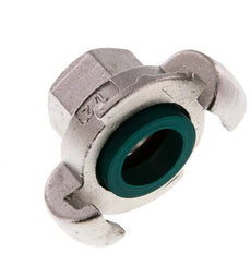 Acero inoxidable DN 19 DIN 3489 Acoplamiento de garras giratorias Rp 1/2'' hembra