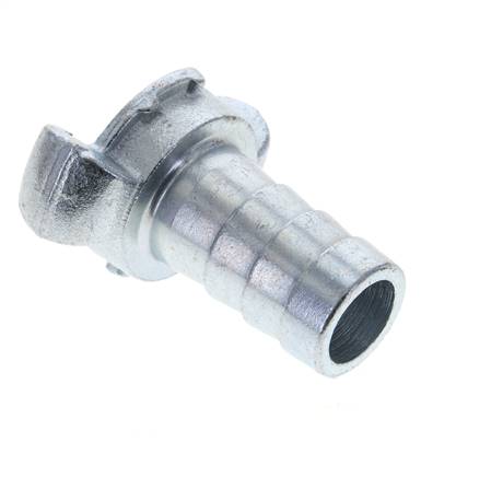 Hierro fundido DN 19 DIN 3489 Acoplamiento de garras giratorias Barra de manguera de 25 mm (1'')