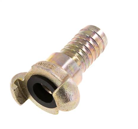 Hierro fundido DN 19 DIN 3489 Acoplamiento de garras giratorias 25 mm (1'') Lengüeta de manguera rotativa