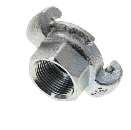 Hierro fundido DN 20 DIN 3489 Acoplamiento de garras giratorias Rp 3/4'' Hembra