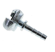 Hierro fundido DN 5.5 DIN 3489 Acoplamiento de garras giratorias 10 mm Hose Barb Collar