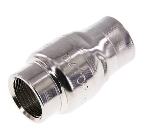 G1/2'' Stainless Steel 304 Check Valve FKM (Light Spring) 0.03-16bar - CLIS3E