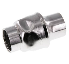 G1'' Stainless Steel 304 Check Valve FKM (Light Spring) 0.03-16bar - CLIS3E