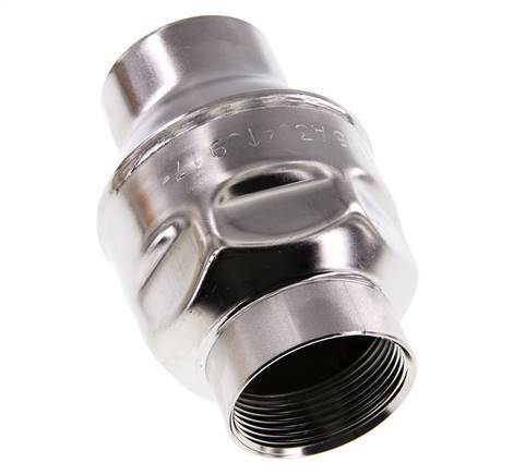 1 1/2'' NPT Stainless Steel 304 Check Valve FKM 0.03-16bar (0.44-232psi)