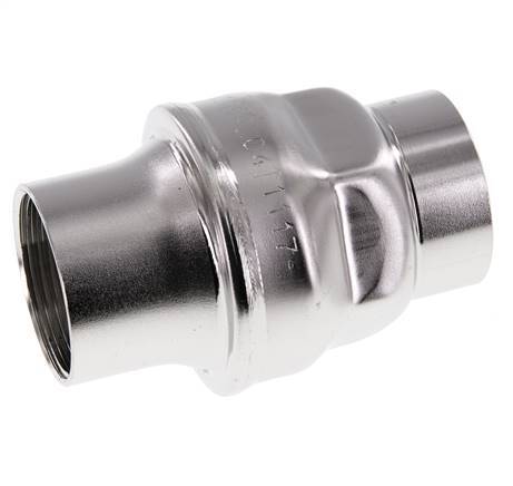 G1-1/4'' Stainless Steel 304 Check Valve FKM (Light Spring) 0.03-16bar - CLIS3E