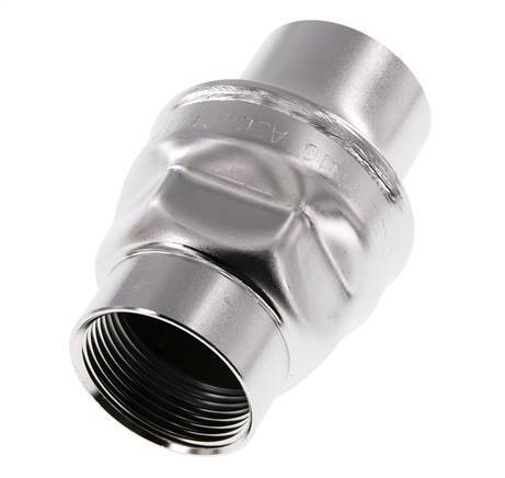 G1-1/4'' Stainless Steel 304 Check Valve FKM (Light Spring) 0.03-16bar - CLIS3E