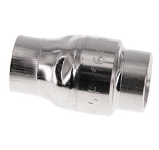 G1/2'' Check Valve Stainless Steel 316 FKM (Light Spring) 0.03-16bar - CLIS4E
