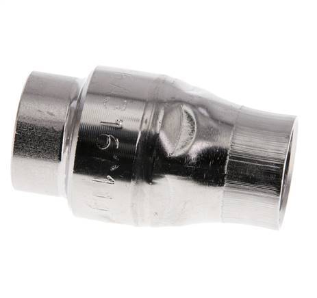 G1/2'' Check Valve Stainless Steel 316 FKM (Light Spring) 0.03-16bar - CLIS4E