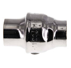 G3/4'' Stainless Steel 316 Check Valve FKM 0.03-16bar (0.44-232psi) - NSF ANSI 61 - Reinforced pin [8 Pieces]