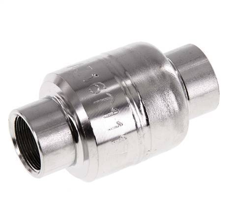 G3/8'' Check Valve Stainless Steel 316 FKM (Light Spring) 0.03-16bar - CLIS4E