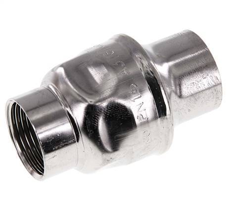G1'' Stainless Steel 316 Check Valve EPDM 0.03-16bar (0.44-232psi) - WRAS [8 Pieces]