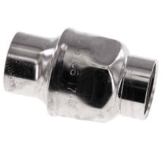 G1'' Stainless Steel 316 Check Valve FKM 0.03-16bar (0.44-232psi) - Heavy duty [8 Pieces]