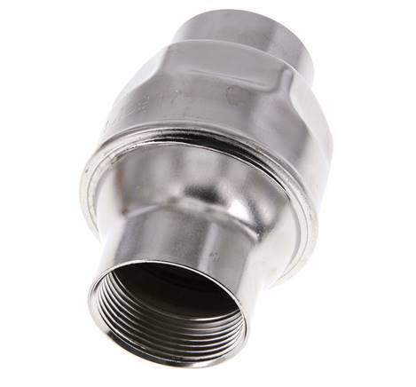 G1-1/2'' Check Valve Stainless Steel 316 FKM (Light Spring) 0.03-16bar - CLIS4E