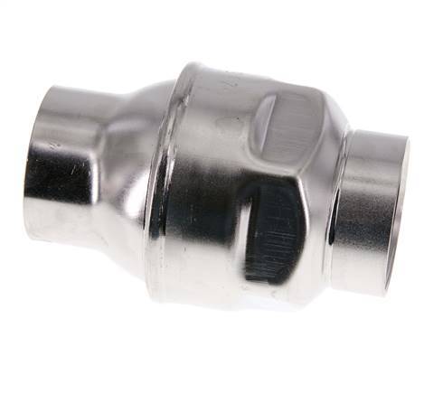 G1 1/2'' Stainless Steel 316 Check Valve FKM 0.03-16bar (0.44-232psi) - Heavy duty [6 Pieces]