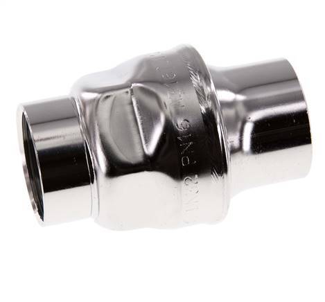 G1 1/4'' Stainless Steel 316 Check Valve FKM 0.03-16bar (0.44-232psi) - NSF ANSI 61
