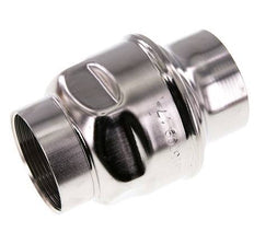 2'' NPT Stainless Steel 316 Check Valve FKM 0.03-16bar (0.44-232psi) - NSF ANSI 61