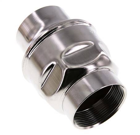 G2'' Check Valve Stainless Steel 316 FKM (Light Spring) 0.03-16bar - CLIS4E