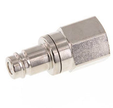 Nickel-plated Brass DN 10 Air Coupling Plug G 1/2 inch Female Double Shut-Off