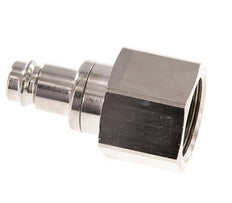 Nickel-plated Brass DN 10 Air Coupling Plug G 3/4 inch Female Double Shut-Off