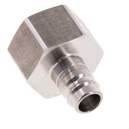 Stainless steel DN 10 Air Coupling Plug G 3/4 inch Female