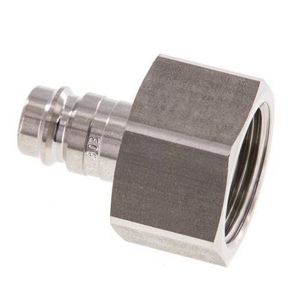 Stainless steel DN 10 Air Coupling Plug G 3/4 inch Female