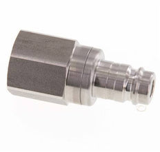 Stainless steel DN 10 Air Coupling Plug G 1/2 inch Female Double Shut-Off