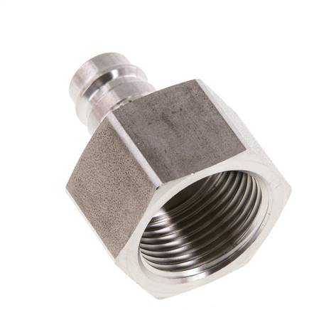 Stainless Steel 316L DN 10 Air Coupling Plug G 3/4 inch Female