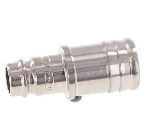 Acero inoxidable 316L DN 10 Enchufe de acoplamiento de aire 19 mm Pilar de manguera