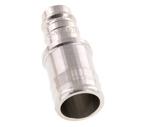 Acero inoxidable 316L DN 10 Enchufe de acoplamiento de aire 19 mm Pilar de manguera