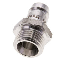 Acero inoxidable 316L DN 10 Acoplamiento de aire Enchufe G 1/2 pulgada Macho