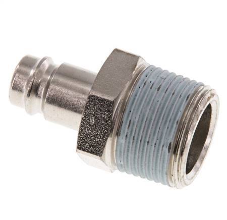 Hardened steel DN 10 Air Coupling Plug R 3/4 inch Male