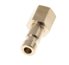 Brass DN 2.7 (Micro) Air Coupling Plug M5 Female [2 Pieces]