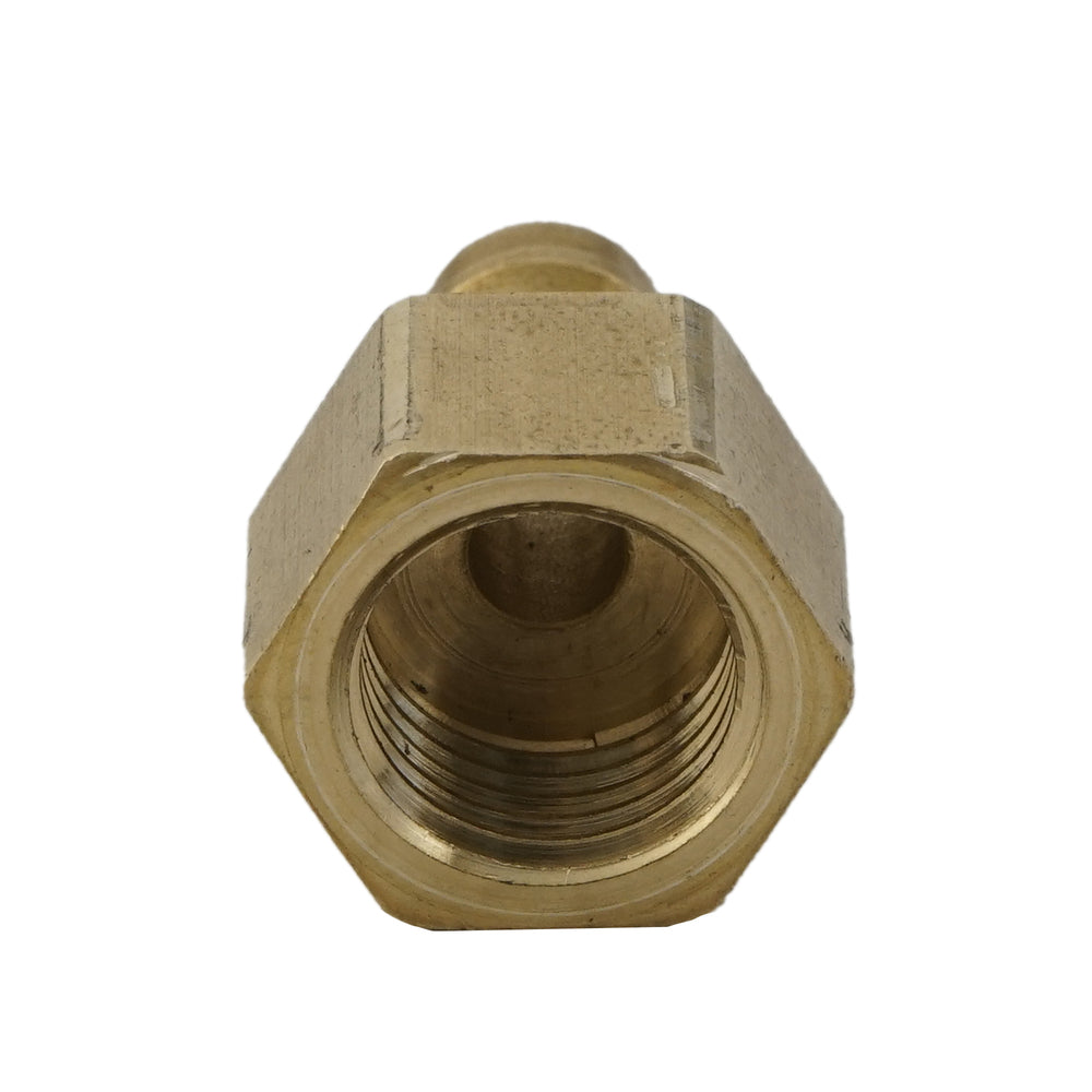 Brass DN 2.7 (Micro) Air Coupling Plug G 1/8 inch Female [5 Pieces]