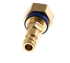 Brass DN 5 Blue-Coded Air Coupling Plug G 1/8 inch Female