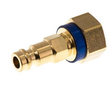 Brass DN 5 Blue-Coded Air Coupling Plug G 1/8 inch Female