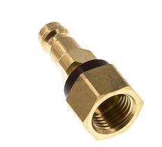 Brass DN 5 Brown-Coded Air Coupling Plug G 1/4 inch Female
