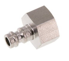 Acero inoxidable DN 5 Rojo Acoplamiento de aire Enchufe G 3/8 pulgadas Hembra Doble cierre