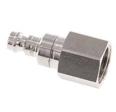 Stainless Steel 316L DN 5 Air Coupling Plug G 3/8 inch Female Double Shut-Off