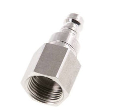 Stainless Steel 316L DN 5 Air Coupling Plug G 3/8 inch Female Double Shut-Off