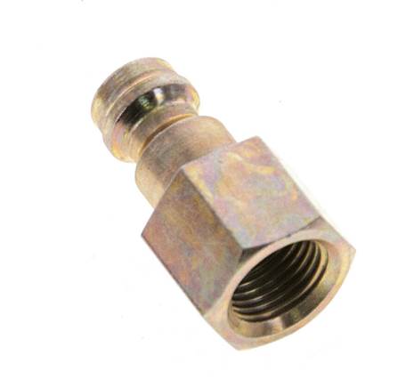 Acero endurecido DN 5 Acoplamiento de aire Enchufe G 1/8 pulgadas Hembra