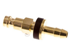 Brass DN 5 Brown-Coded Air Coupling Plug 6 mm Hose Pillar