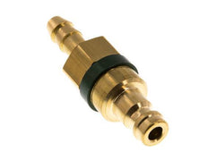 Brass DN 5 Green Air Coupling Plug 6 mm Hose Pillar