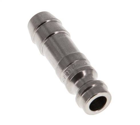 Stainless steel DN 5 Air Coupling Plug 8 mm Hose Pillar